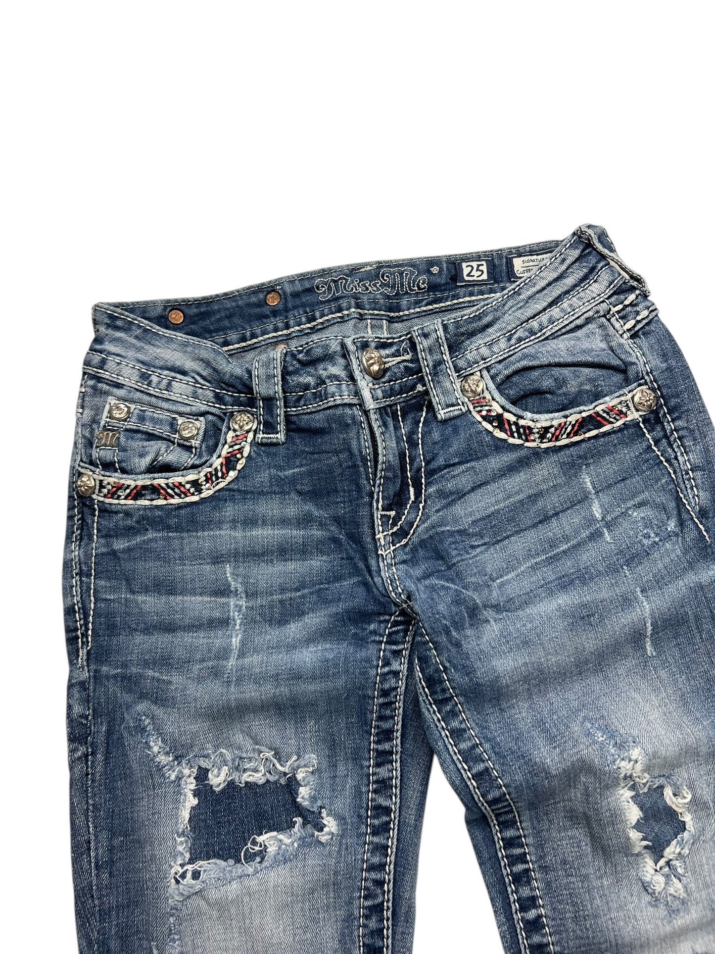 Miss Me Low Rise Straight/Skinny | 25 (XS)