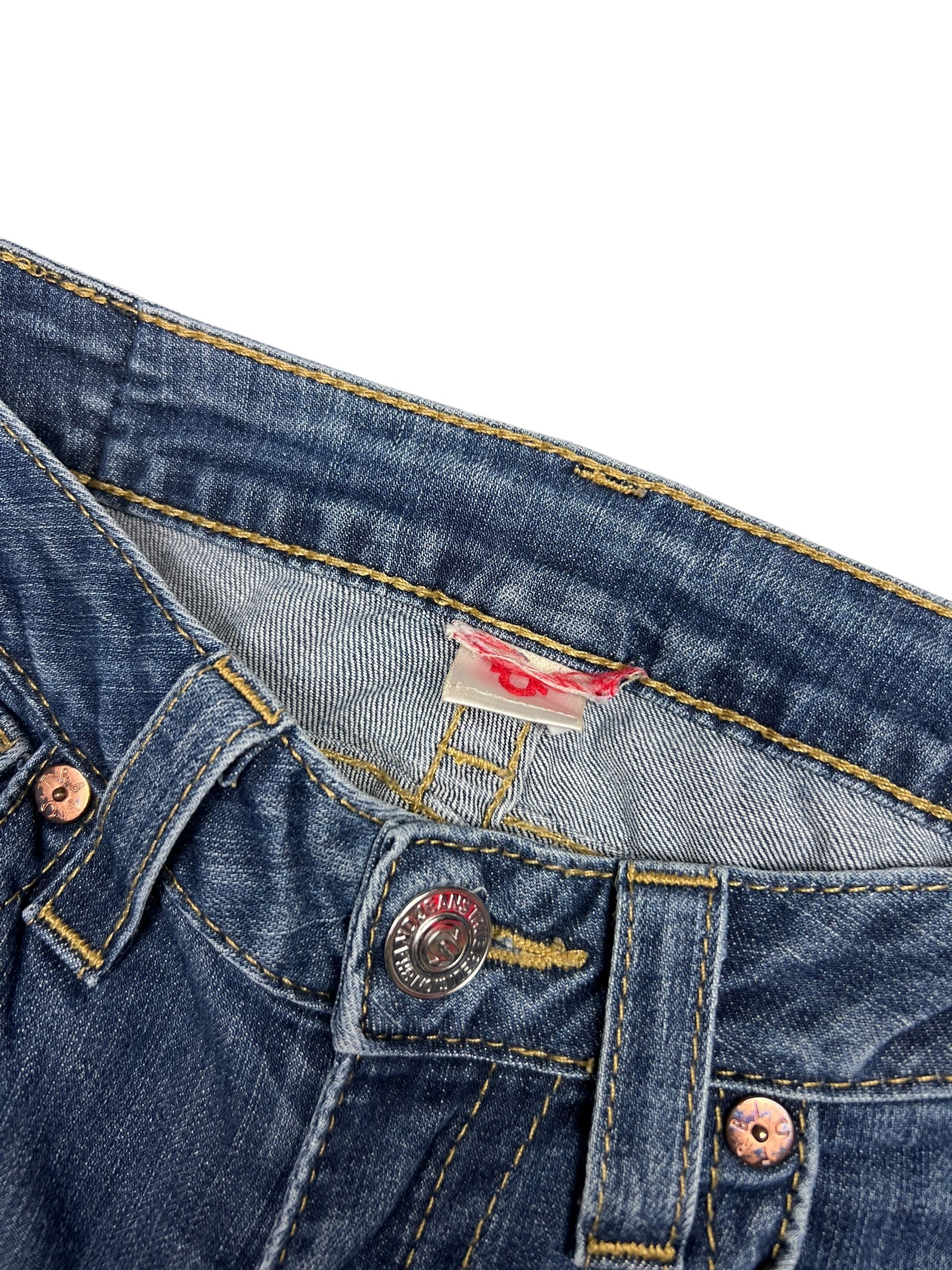 True Religion Mid Rise Straight | S