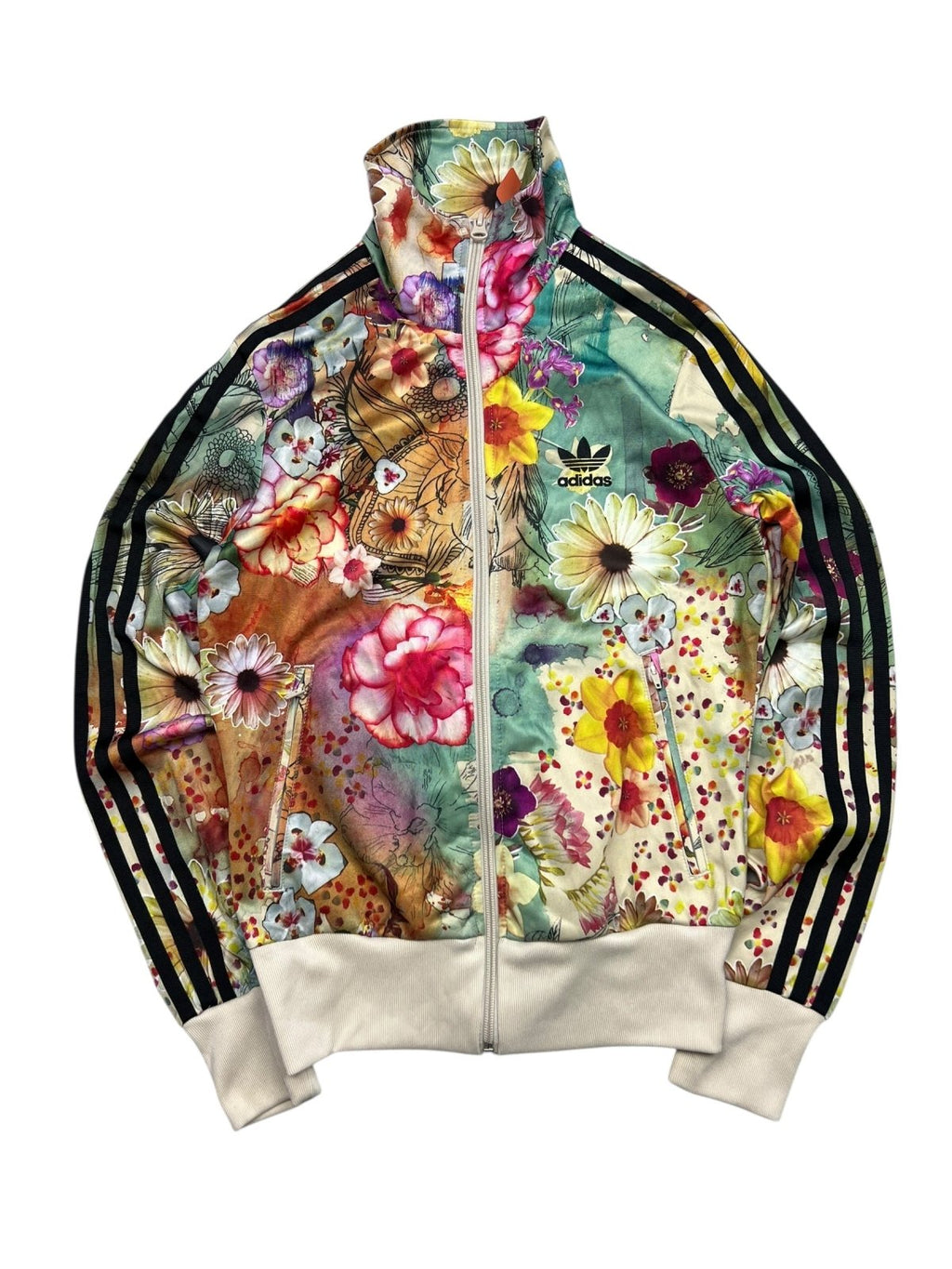 Adidas Firebird Floral Track Jacket | S - ZAZA resell