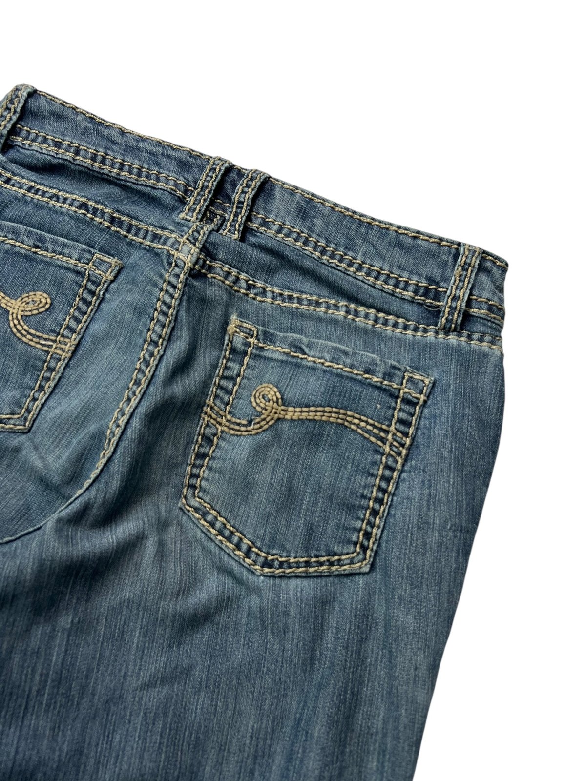 Anne L Denim Mid Rise Straight | W27 x L34 - ZAZA resell