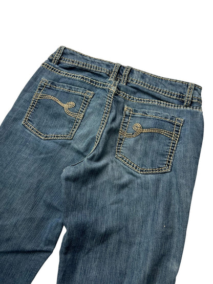 Anne L Denim Mid Rise Straight | W27 x L34 - ZAZA resell