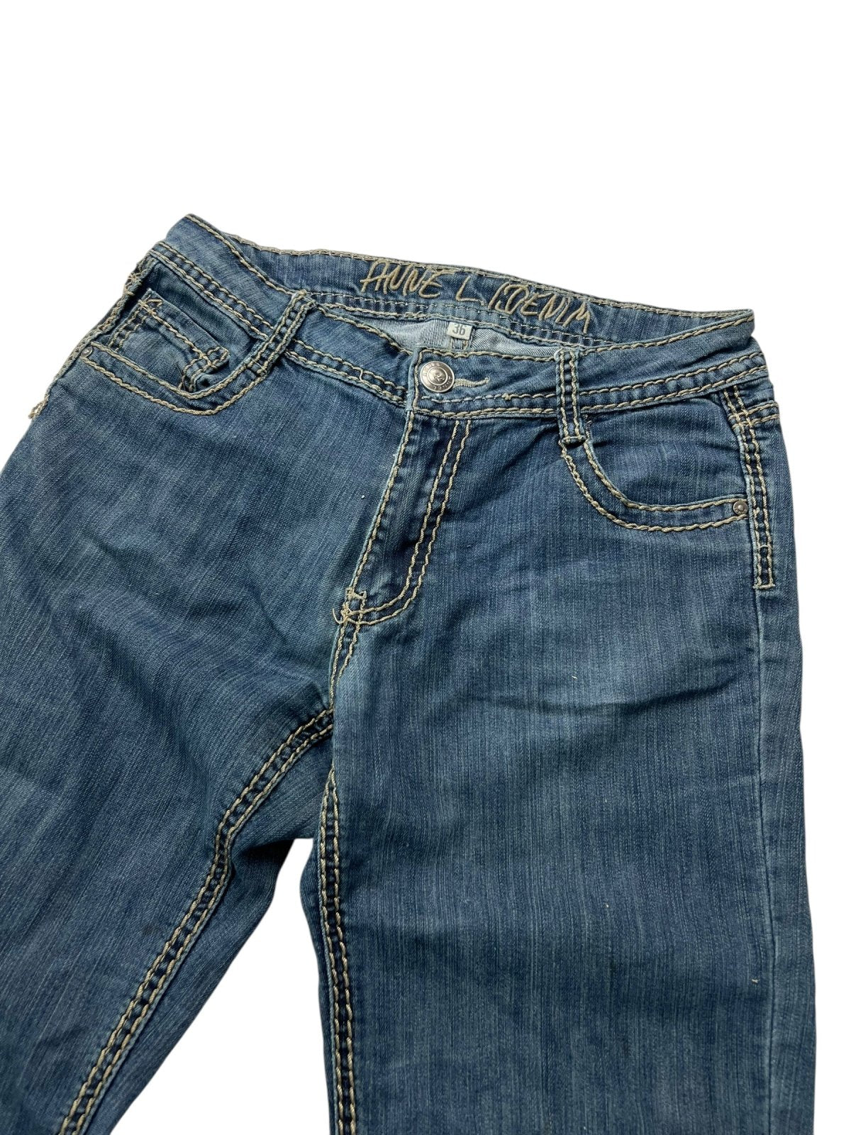 Anne L Denim Mid Rise Straight | W27 x L34 - ZAZA resell