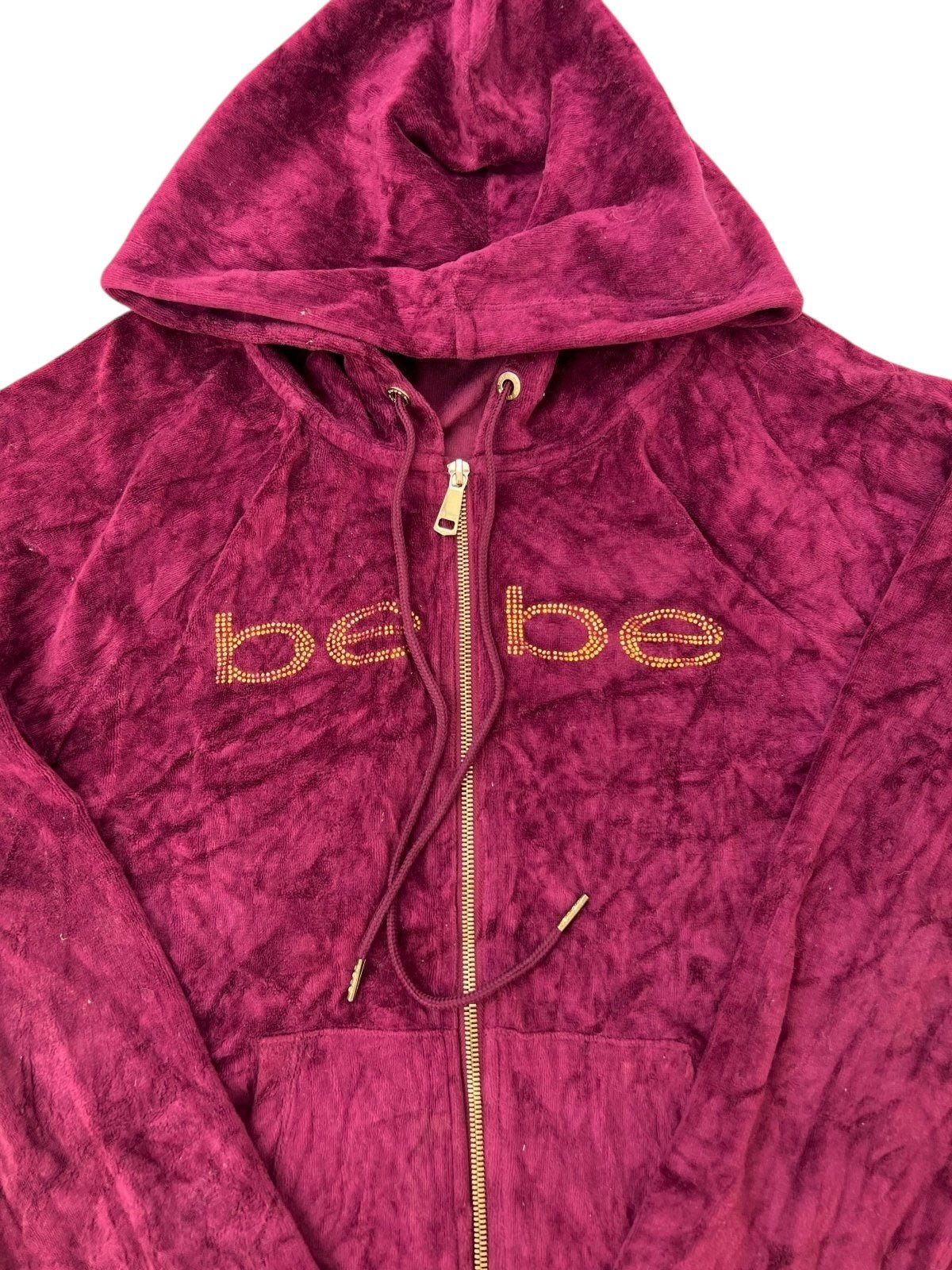 Bebe Zip Up Hoodie | L - ZAZA resell