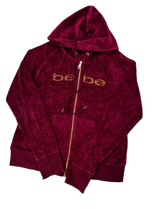 Bebe Zip Up Hoodie | L - ZAZA resell