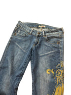Blue One Low Rise Slim Boot | 27 (S) - ZAZA resell