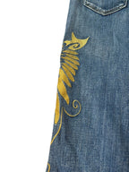 Blue One Low Rise Slim Boot | 27 (S) - ZAZA resell