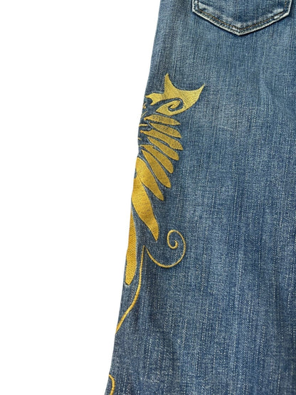 Blue One Low Rise Slim Boot | 27 (S) - ZAZA resell