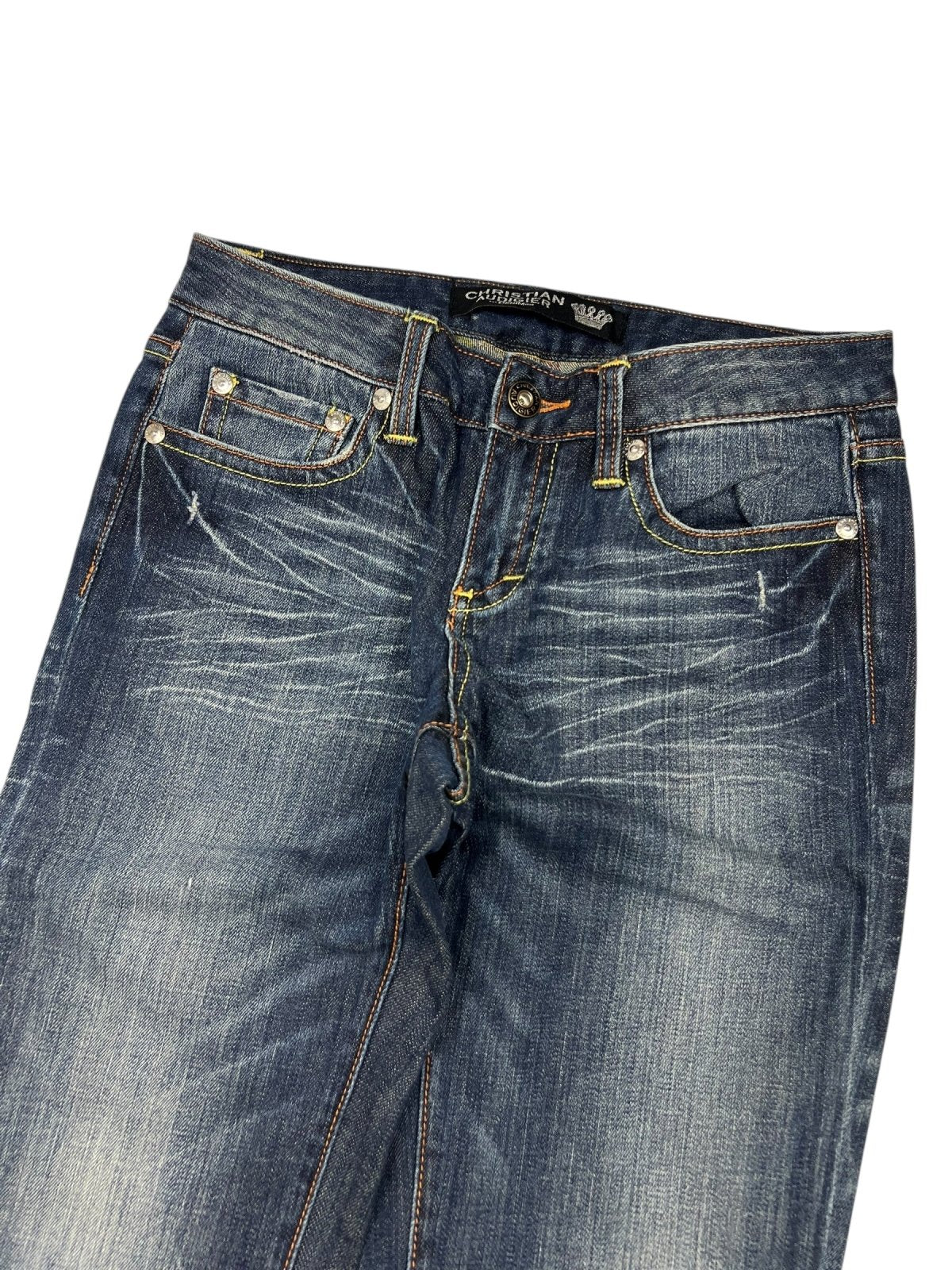 Christian Audigier Mid Rise Straight | 32 (M) - ZAZA resell