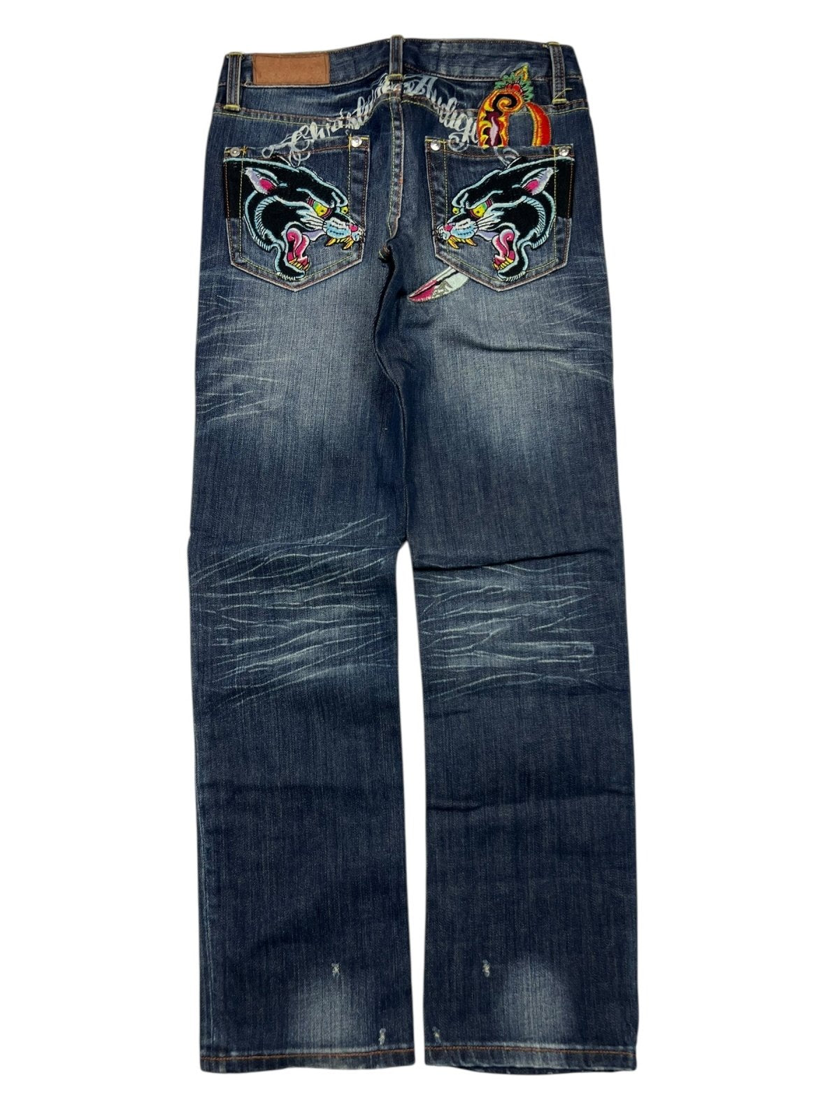 Christian Audigier Mid Rise Straight | 32 (M) - ZAZA resell