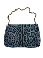 Dolce & Gabbana Blue/Black Leo Shoulder Bag - ZAZA resell