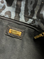 Dolce & Gabbana Blue/Black Leo Shoulder Bag - ZAZA resell