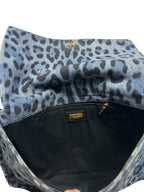 Dolce & Gabbana Blue/Black Leo Shoulder Bag - ZAZA resell
