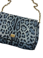 Dolce & Gabbana Blue/Black Leo Shoulder Bag - ZAZA resell