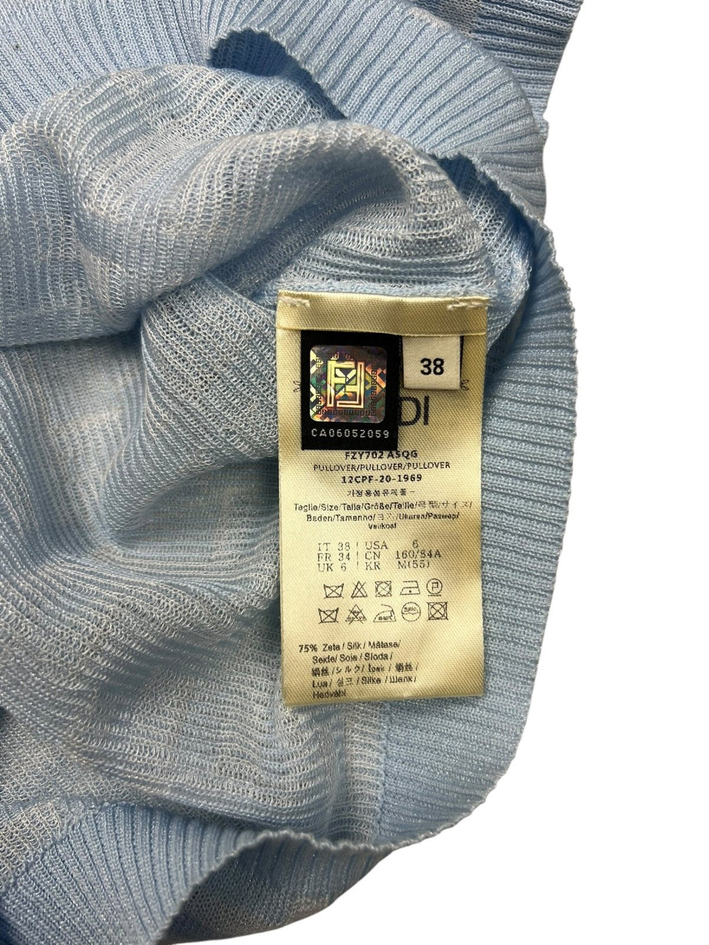 Fendi Crop Shirt | S - ZAZA resell