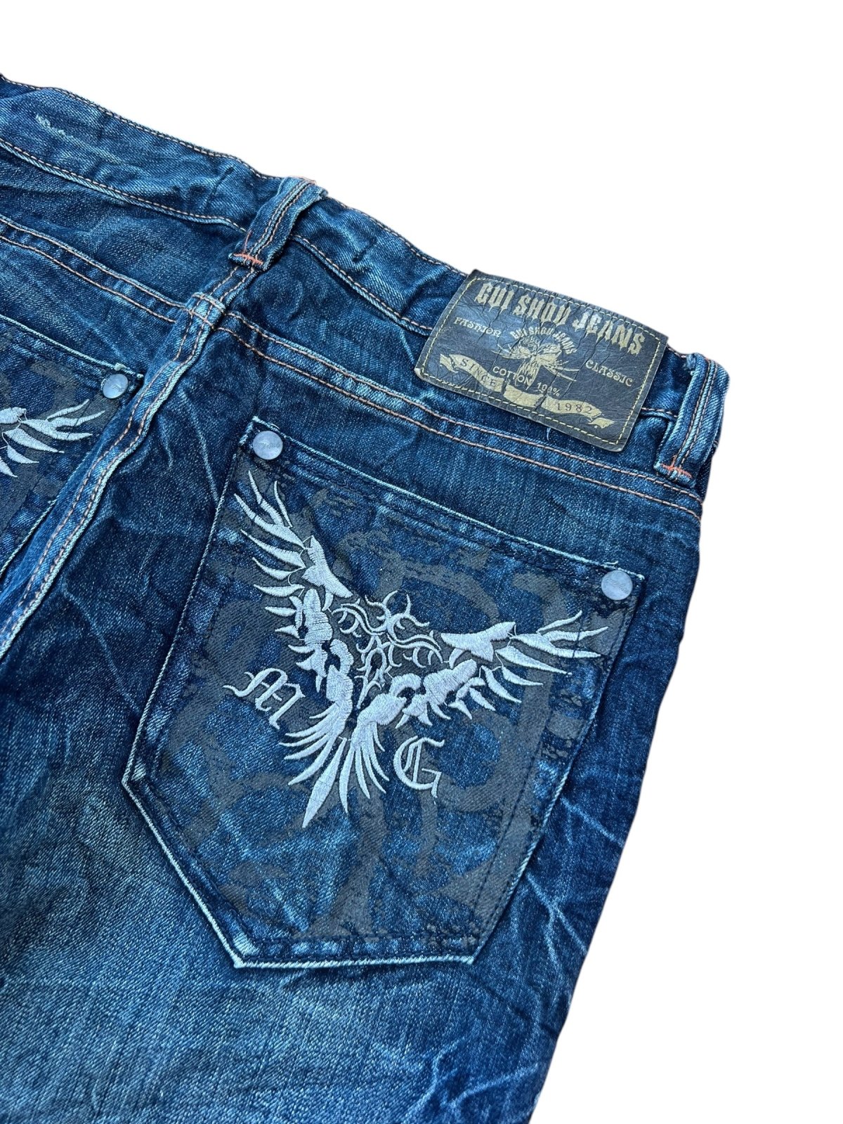 Gui Shou Japanese Jeans Straight | W34 - ZAZA resell