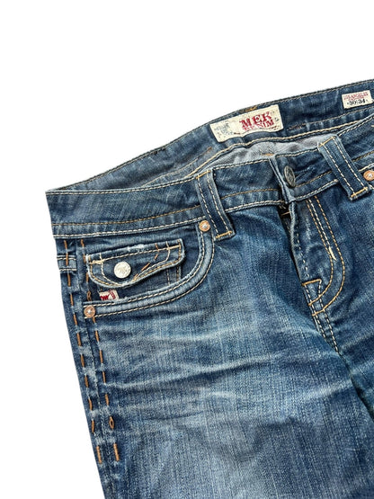 MEK Denim Los Angeles - Mid Rise Straight | W30 x L34 - ZAZA resell