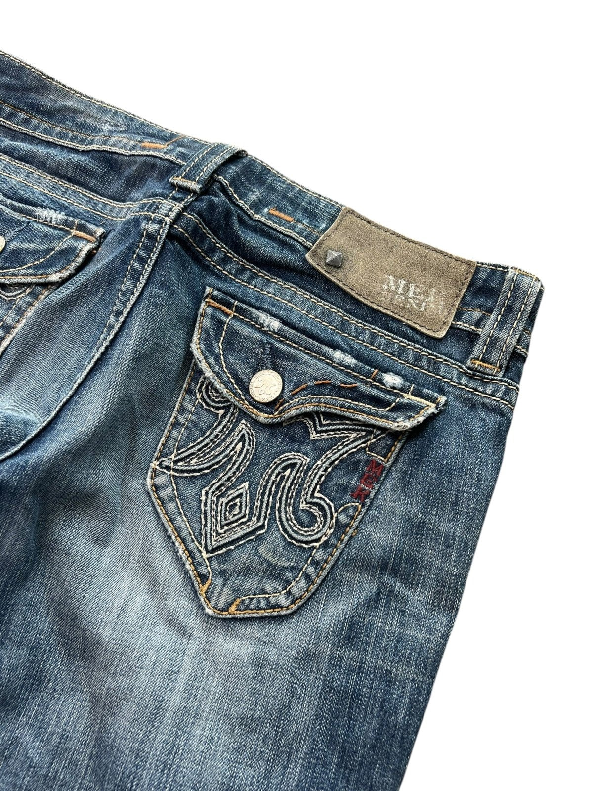 MEK Denim Los Angeles - Mid Rise Straight | W30 x L34 - ZAZA resell
