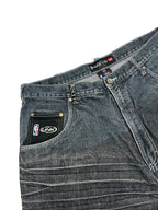 NBA UNK Denim Jorts | L - ZAZA resell