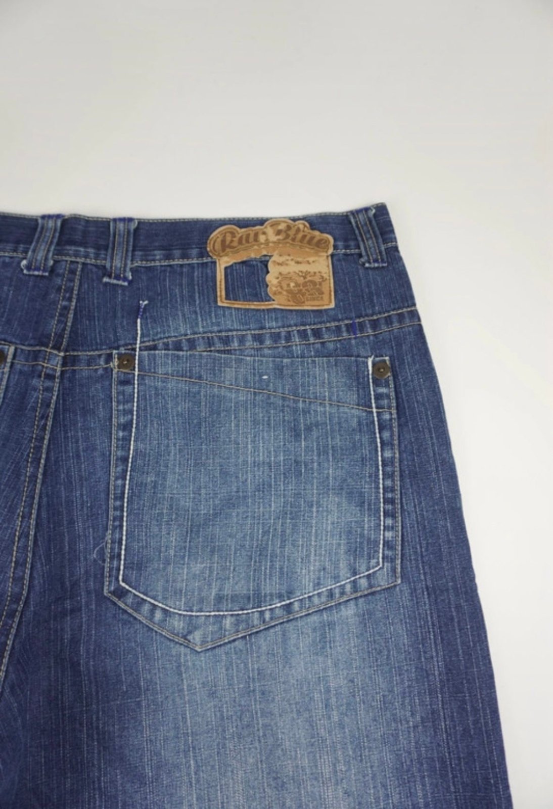 Raw Blue 3/4 Jorts XL - ZAZA resell
