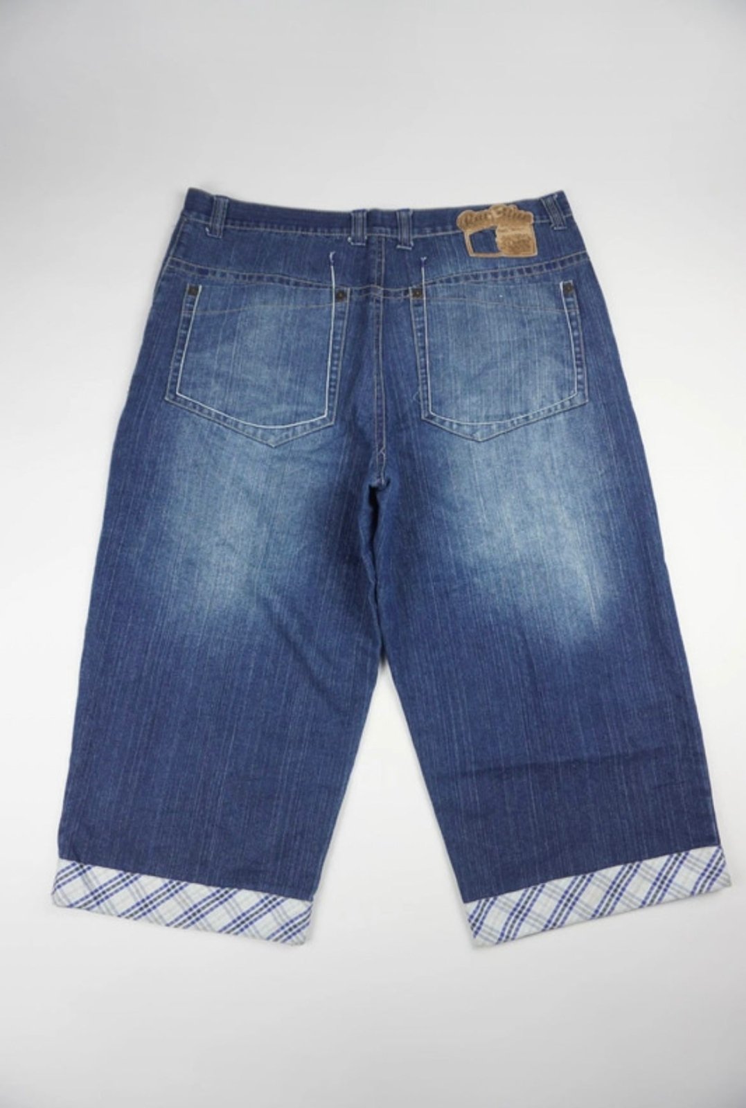 Raw Blue 3/4 Jorts XL - ZAZA resell