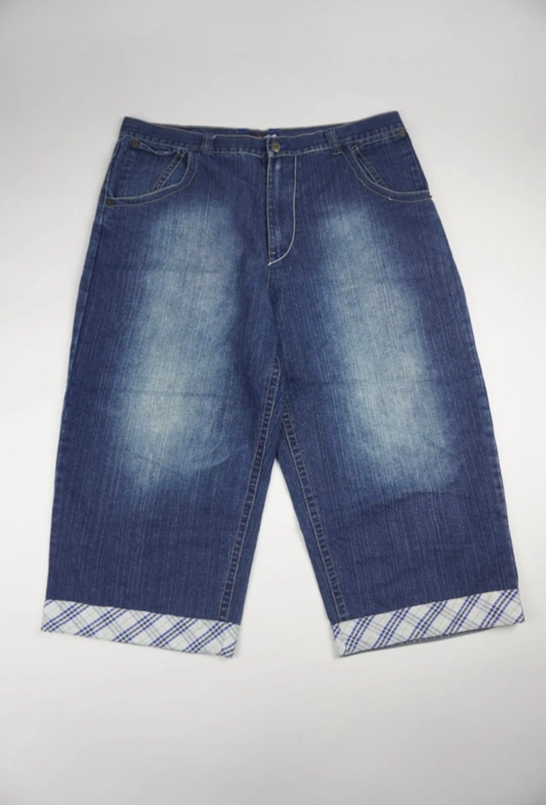 Raw Blue 3/4 Jorts XL - ZAZA resell
