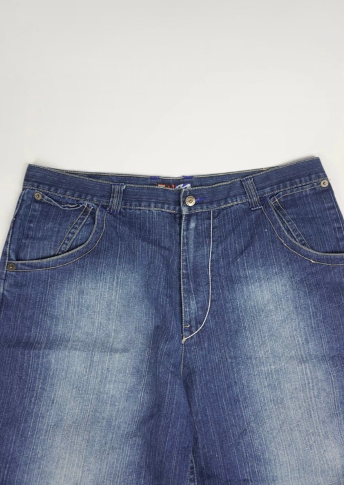 Raw Blue 3/4 Jorts XL - ZAZA resell