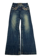 Red Pepper Low Rise Flare | 24 (XS/S) - ZAZA resell