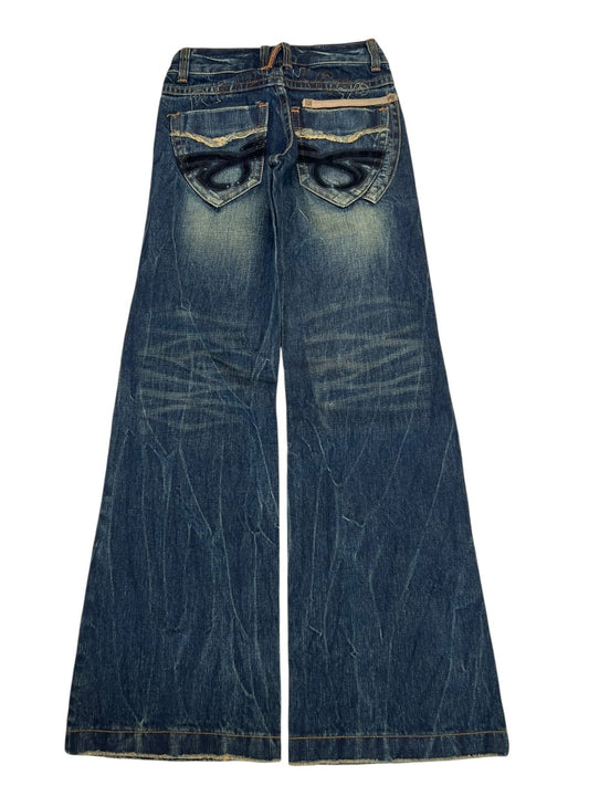 Red Pepper Low Rise Flare | 24 (XS/S) - ZAZA resell