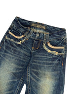 Red Pepper Low Rise Flare | 24 (XS/S) - ZAZA resell