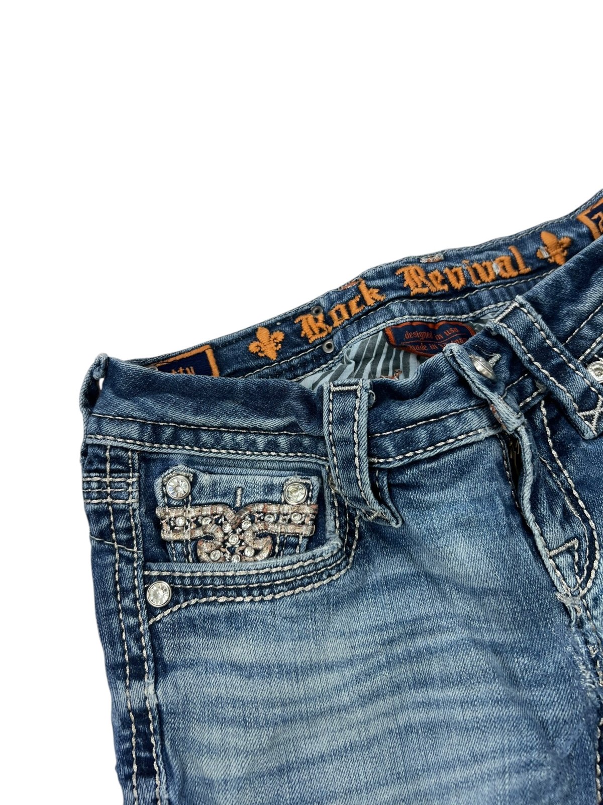 Rock Revival Betty - Low Rise Straight | W23 - ZAZA resell