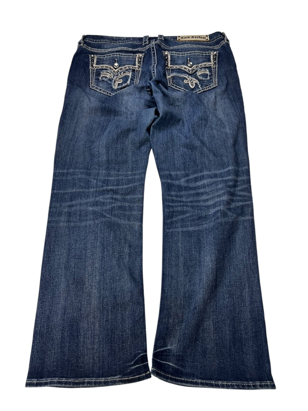 Rock Revival Iselin - Mid Rise Skinny | W33 - ZAZA resell