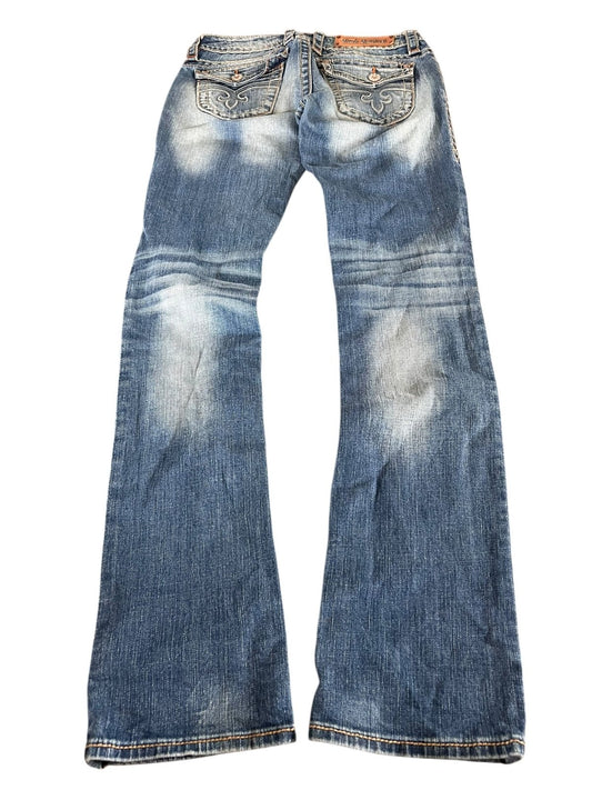 Rock Revival Jen - Low Rise Straight | W27 - ZAZA resell