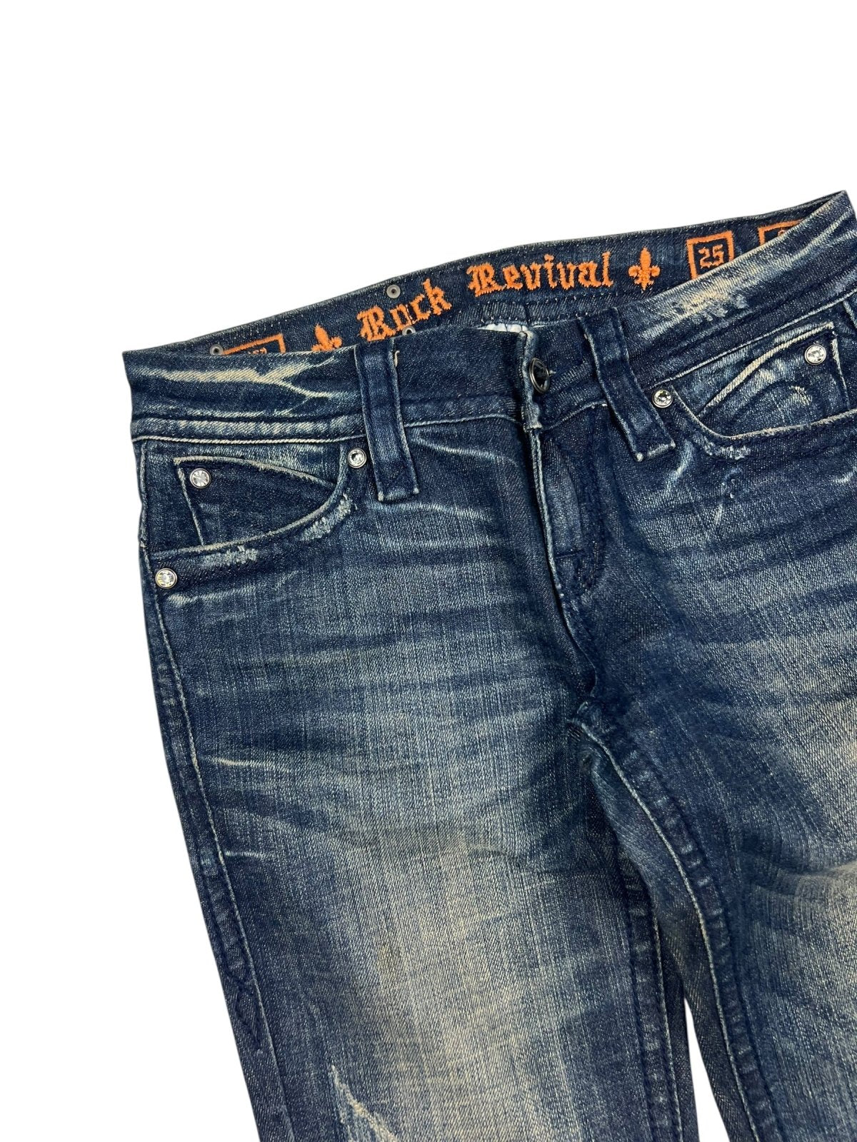 Rock Revival Low Rise Straight | 25 (XS/S) - ZAZA resell
