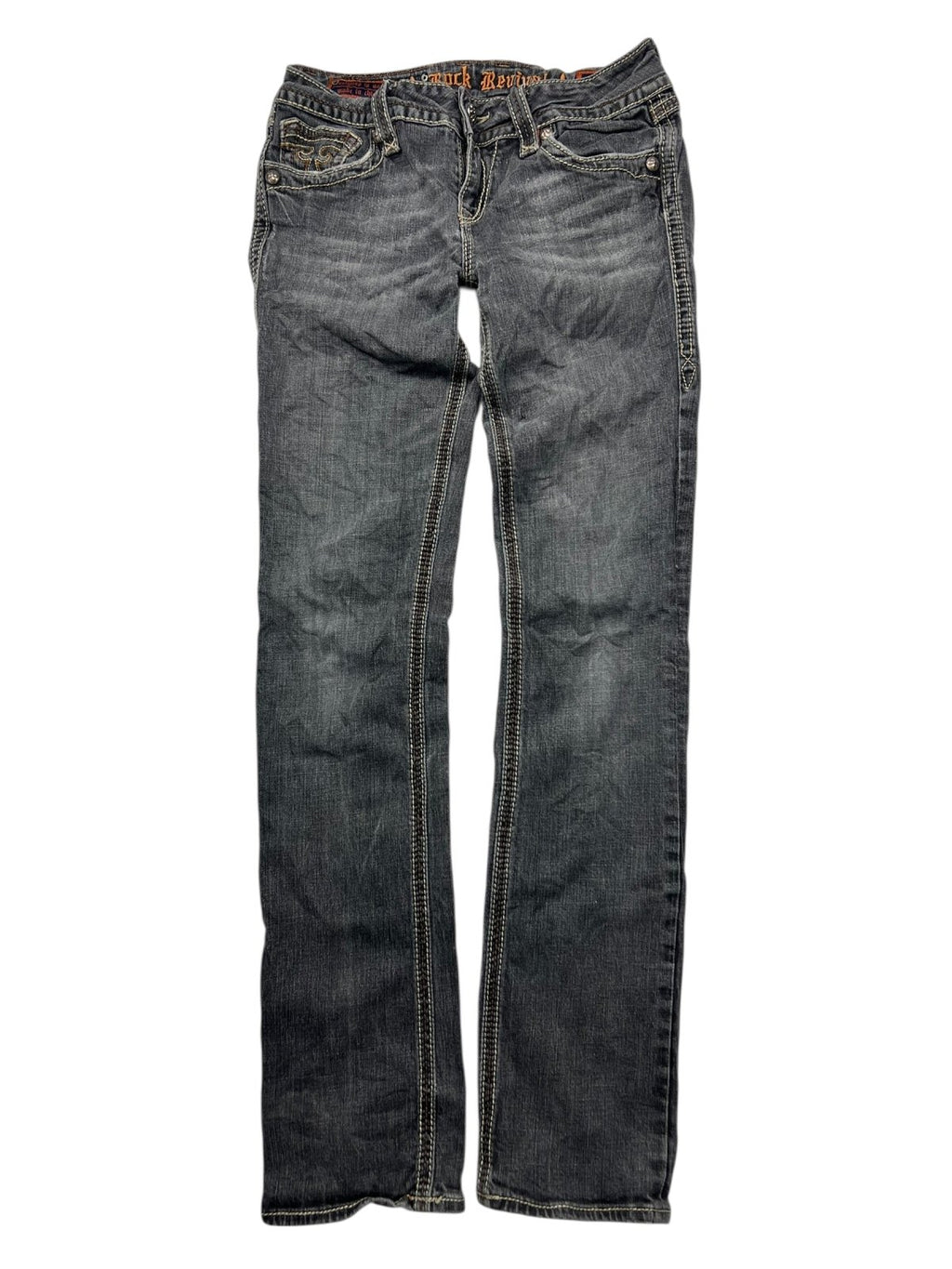 Rock Revival Low Rise Straight | 29 (S) - ZAZA resell