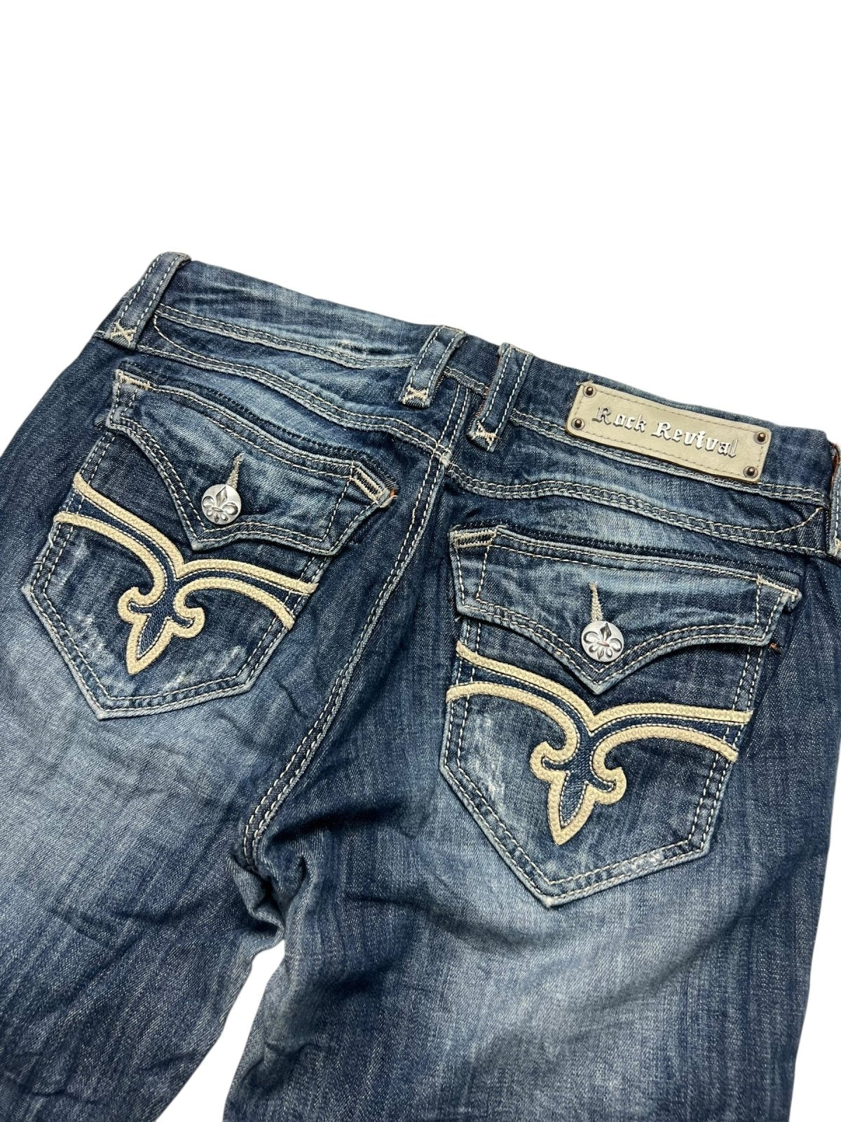 Rock Revival Mid Rise Straight | 28 (M) - ZAZA resell