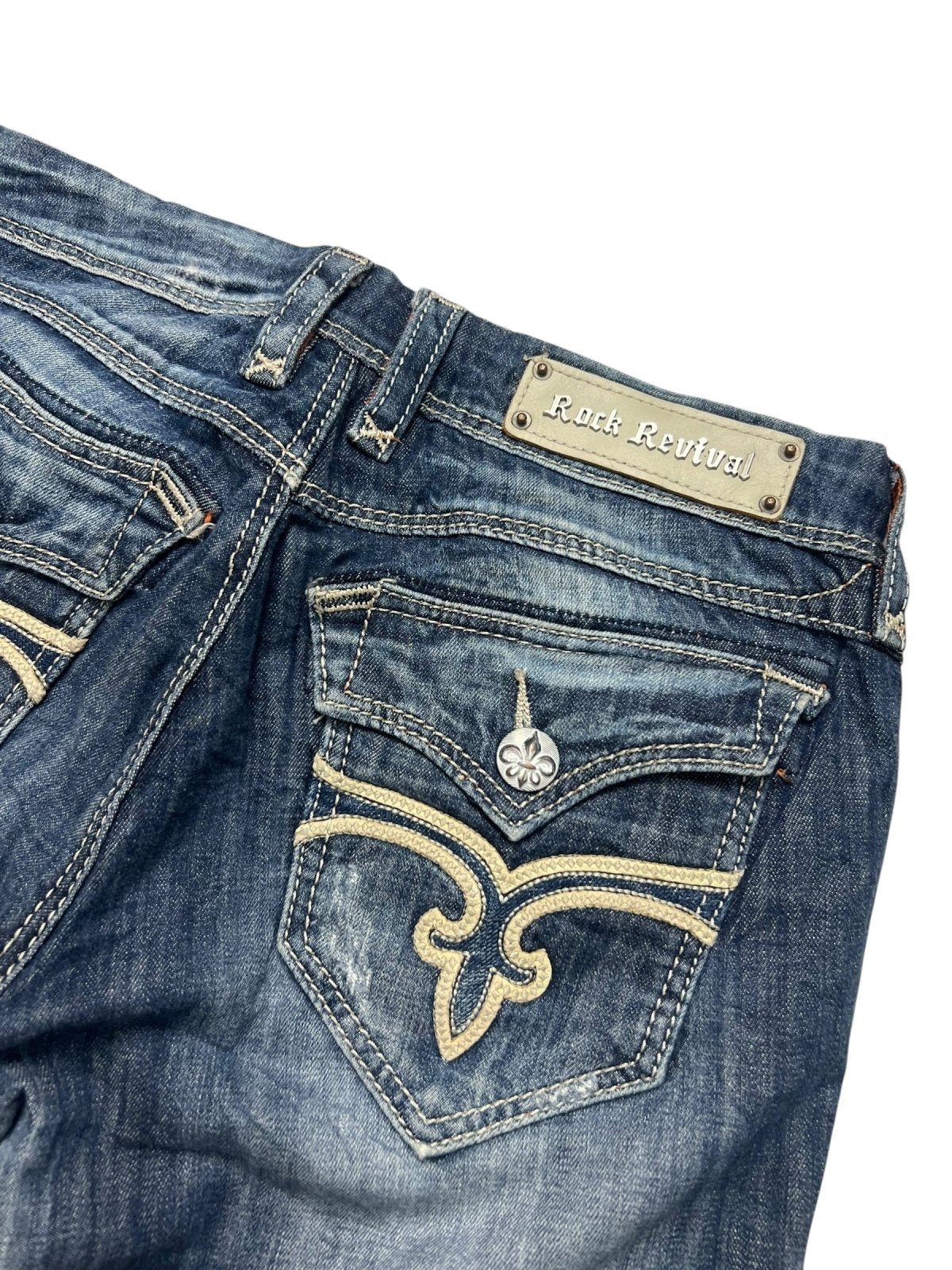 Rock Revival Mid Rise Straight | 28 (M) - ZAZA resell