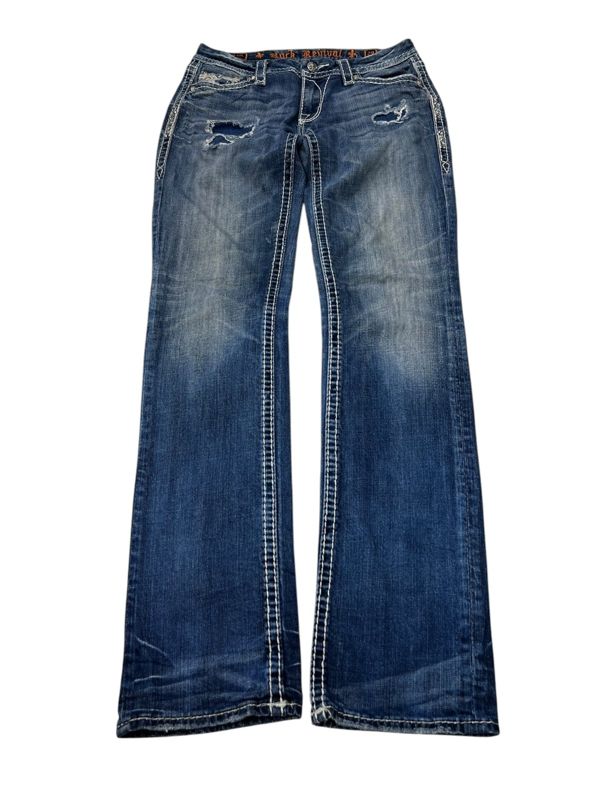 Rock Revival Mona - Low Rise Straight | W29 - ZAZA resell