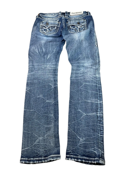 Rock Revival Taye - Mid Rise Straight | W28 - ZAZA resell