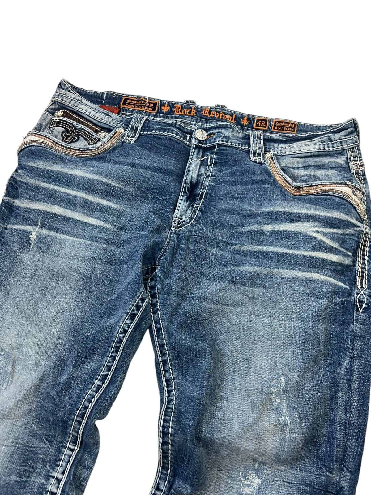 Rock Revival Zinfandel Relaxed Taper | W42 - ZAZA resell