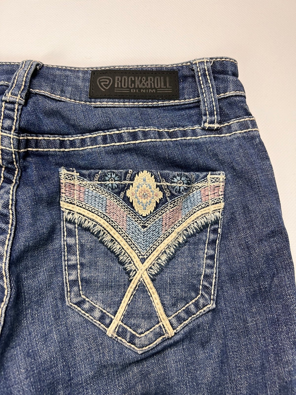 Rock & Roll Mid Rise Bootcut Jeans W24 - ZAZA resell