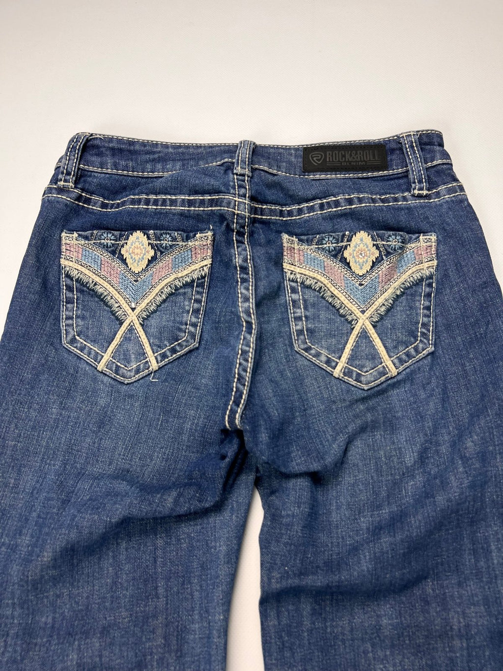 Rock & Roll Mid Rise Bootcut Jeans W24 - ZAZA resell