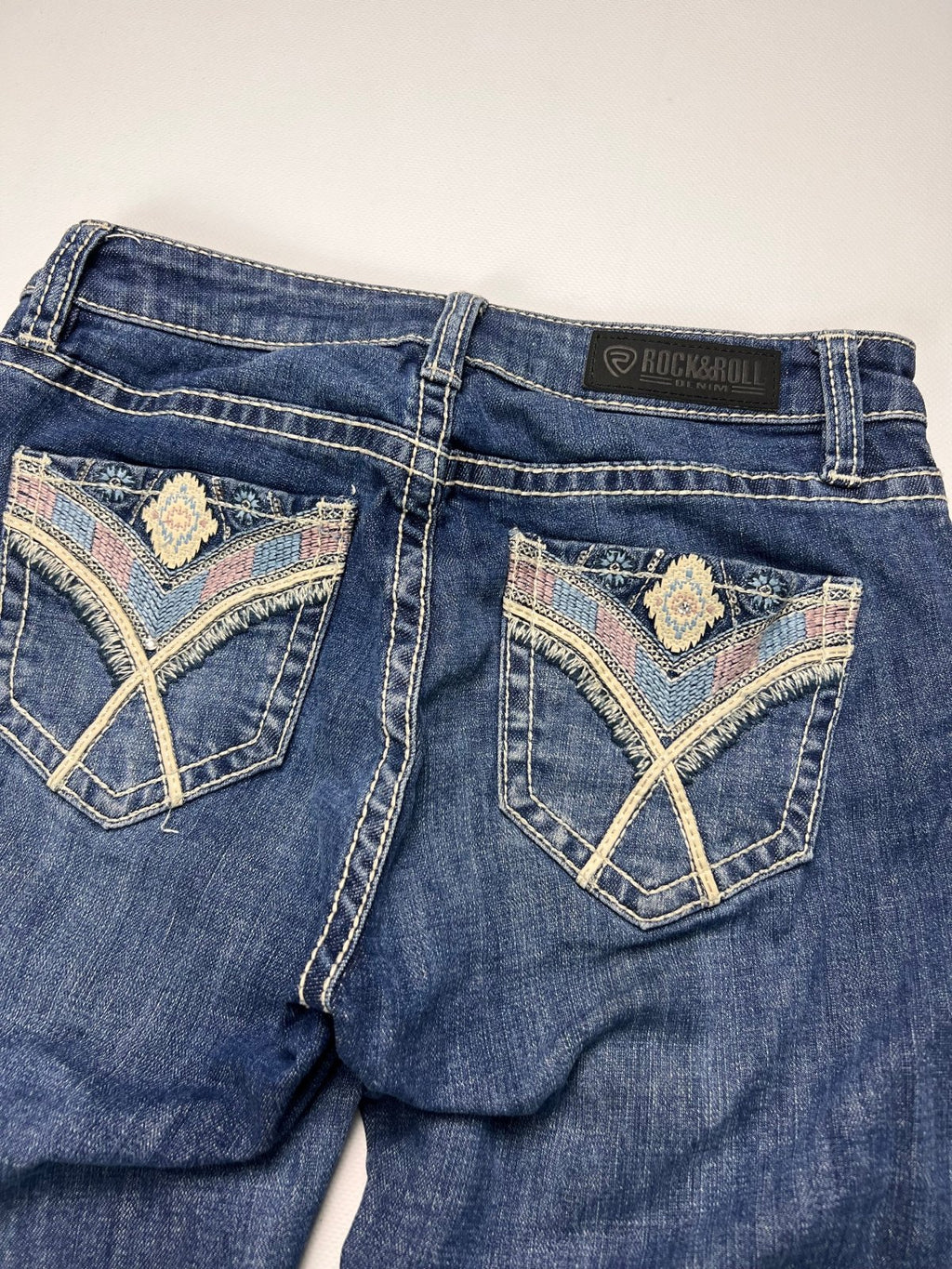 Rock & Roll Mid Rise Bootcut Jeans W24 - ZAZA resell