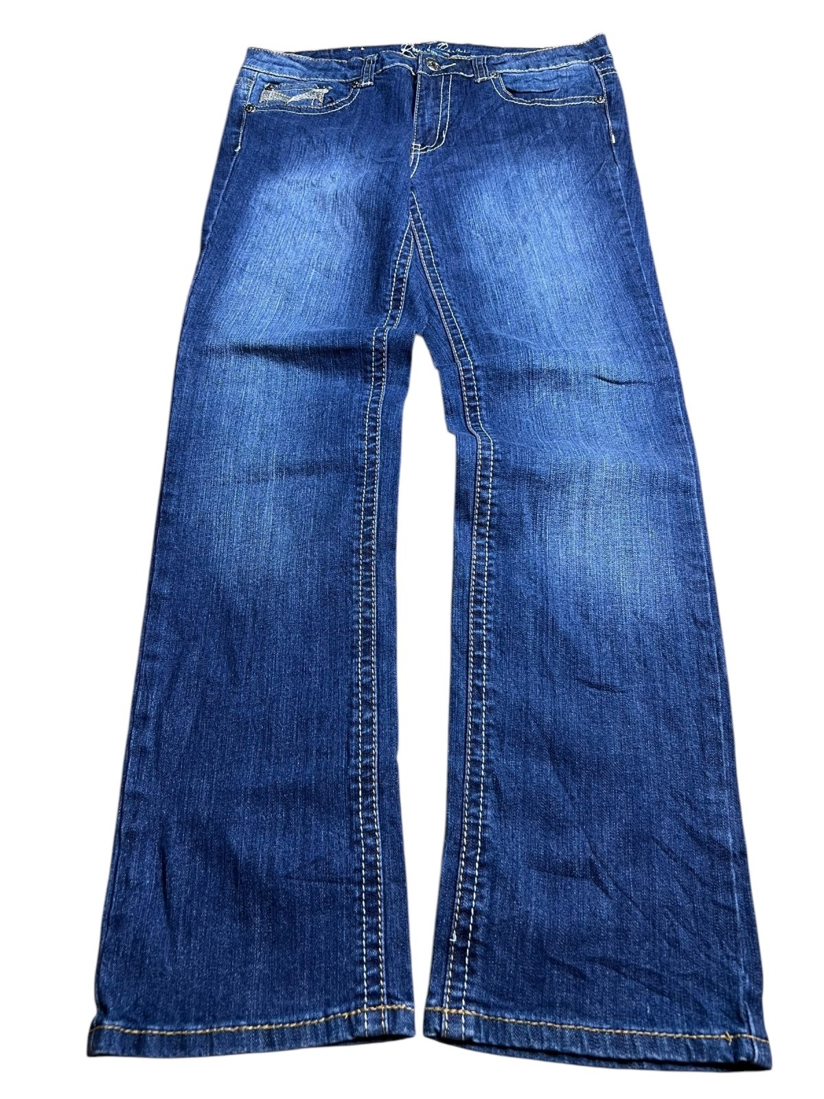 Royal Mid Rise Straight | L - ZAZA resell