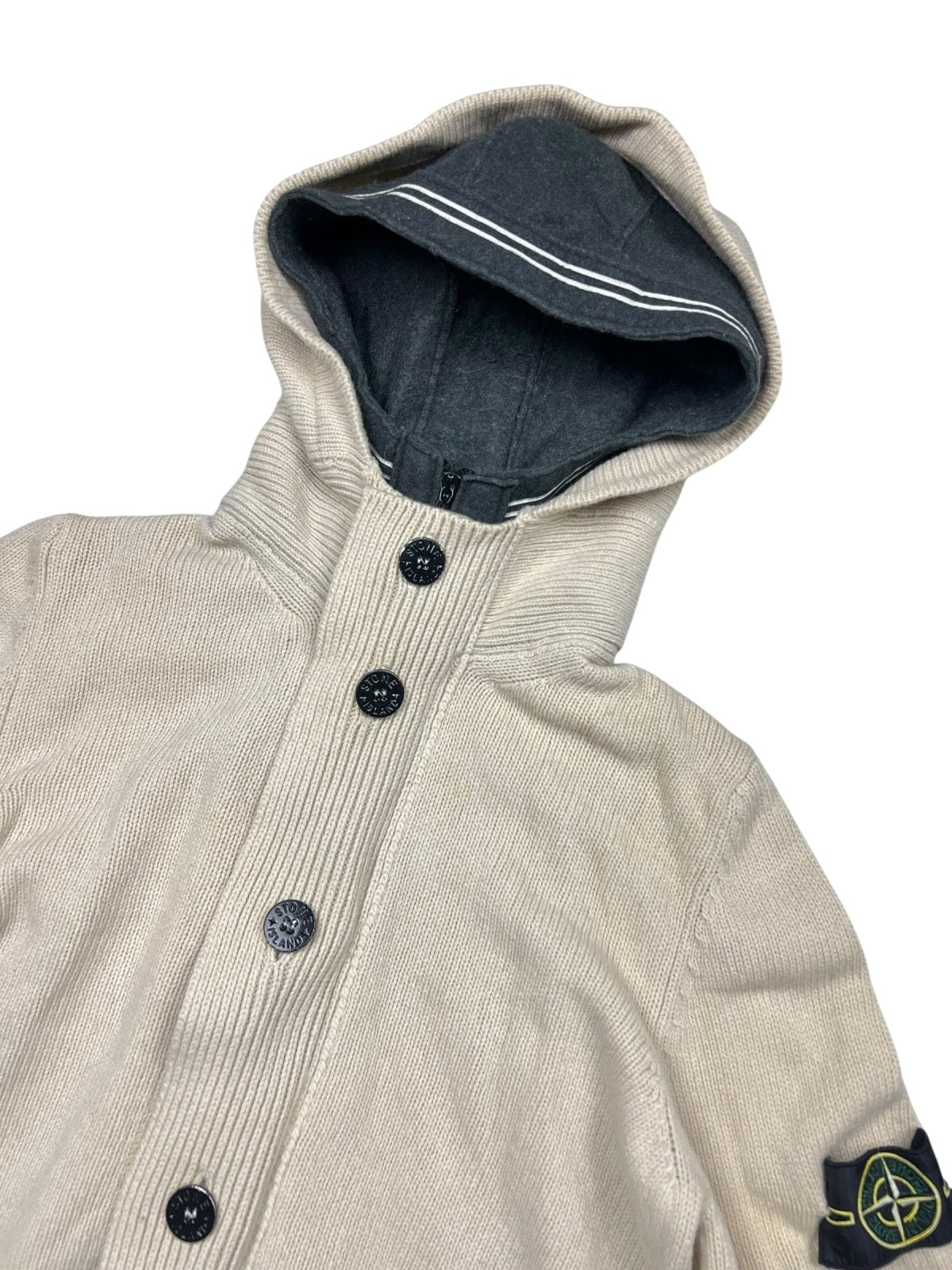 Stone Island Knit Cardigan | L - ZAZA resell