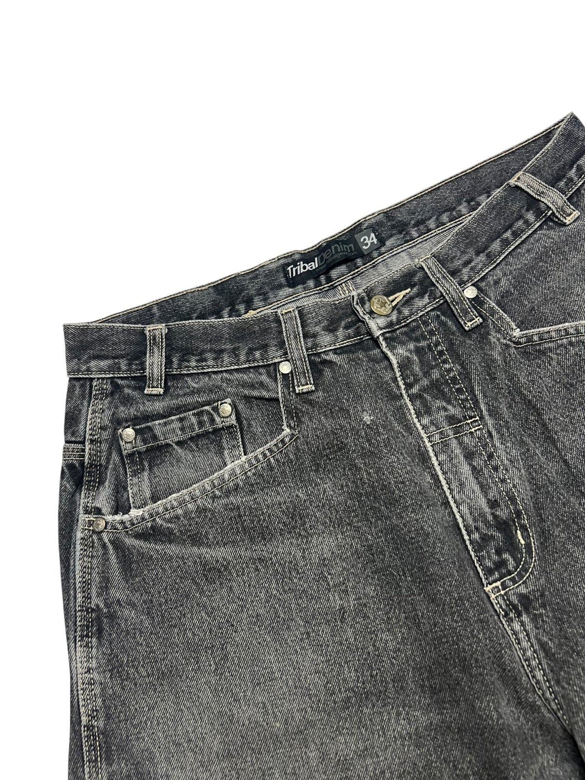 Tribal Denim Jorts | 34 (M) - ZAZA resell