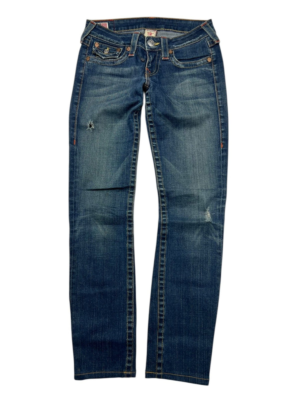 True Religion Billy - Low Rise Straight/Skinny | 27 (S) - ZAZA resell