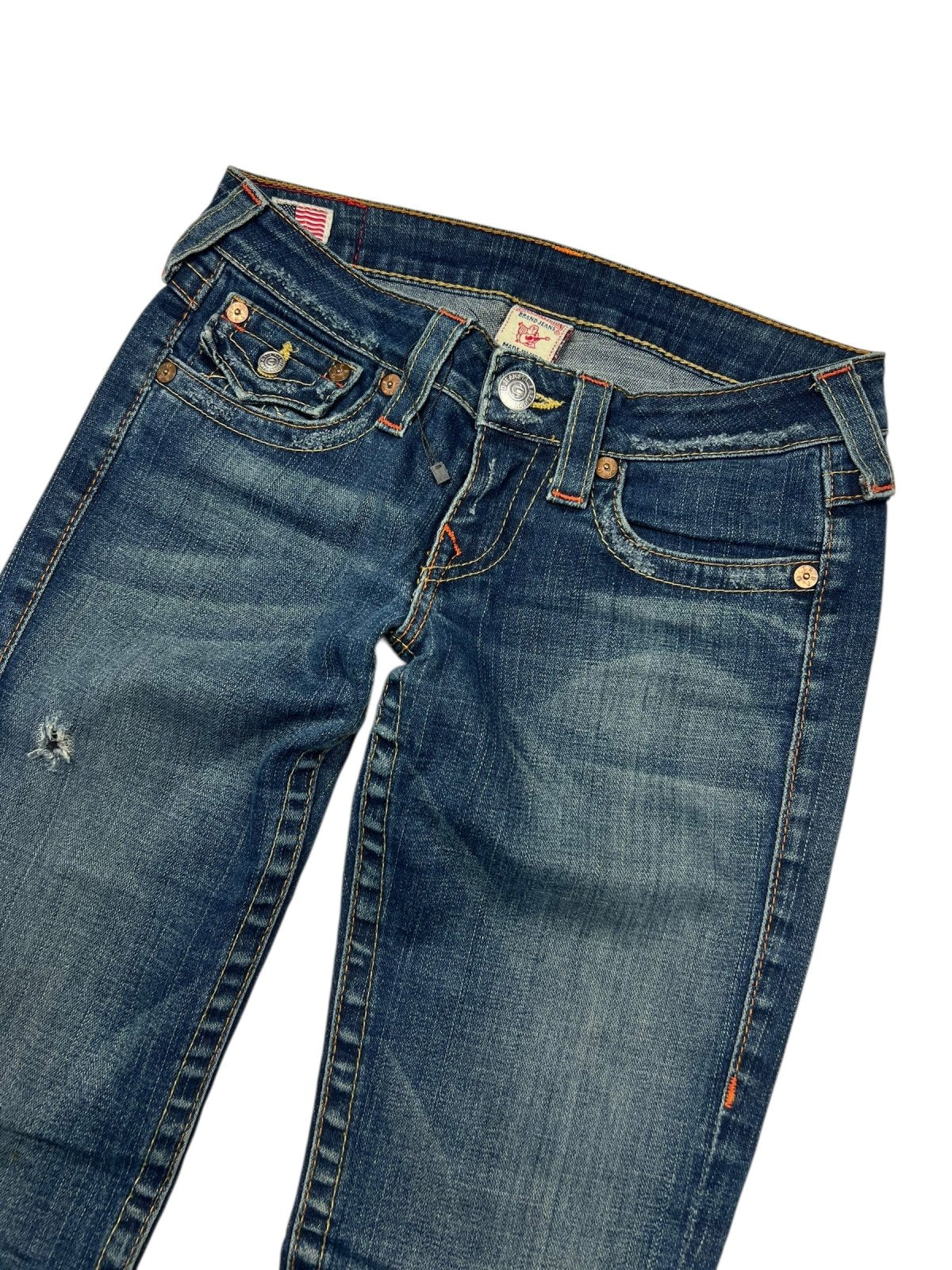True Religion Billy - Low Rise Straight/Skinny | 27 (S) - ZAZA resell