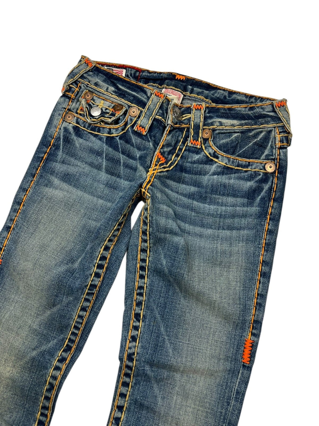 True Religion Billy Super T - Low Rise Straight | 24 (XS) - ZAZA resell