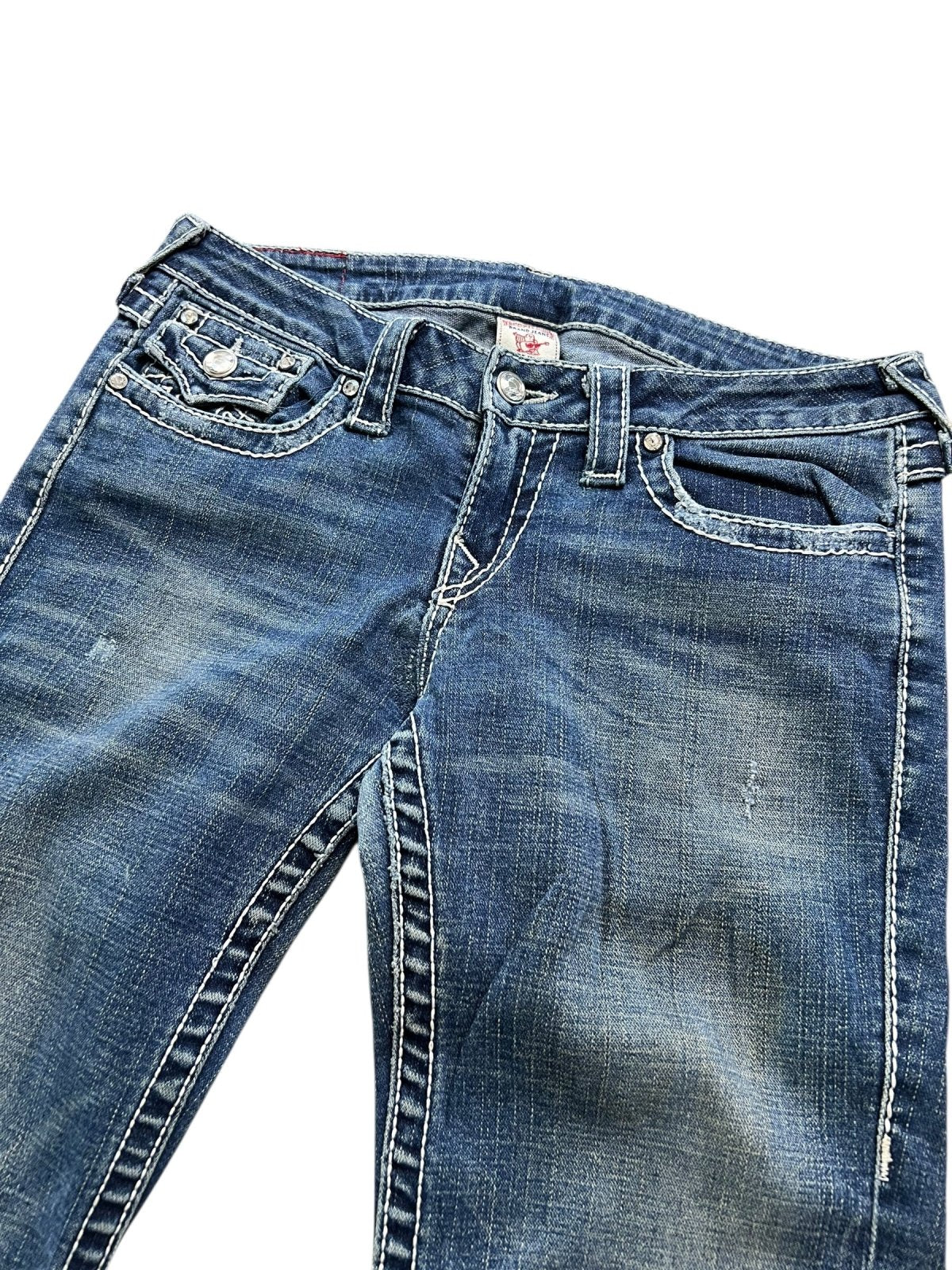 True Religion Disco Joey Big T - Low Rise Boot | W29 x L28 - ZAZA resell