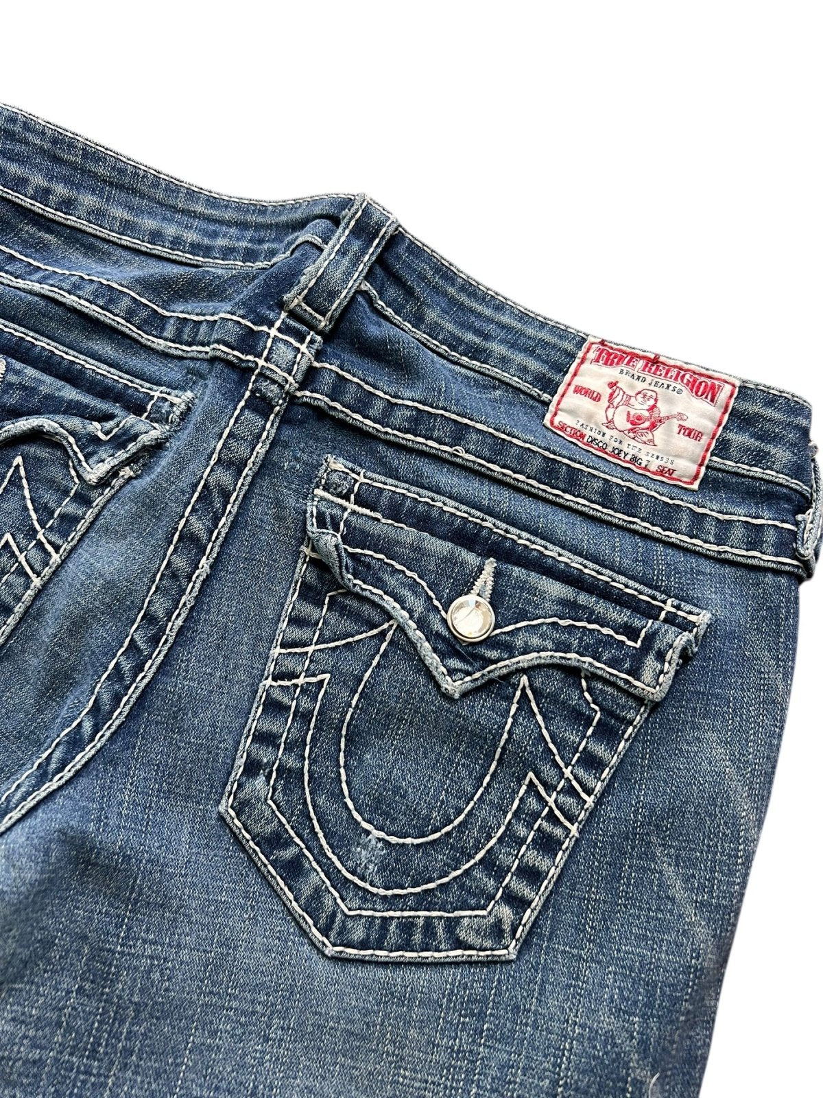True Religion Disco Joey Big T - Low Rise Boot | W29 x L28 - ZAZA resell